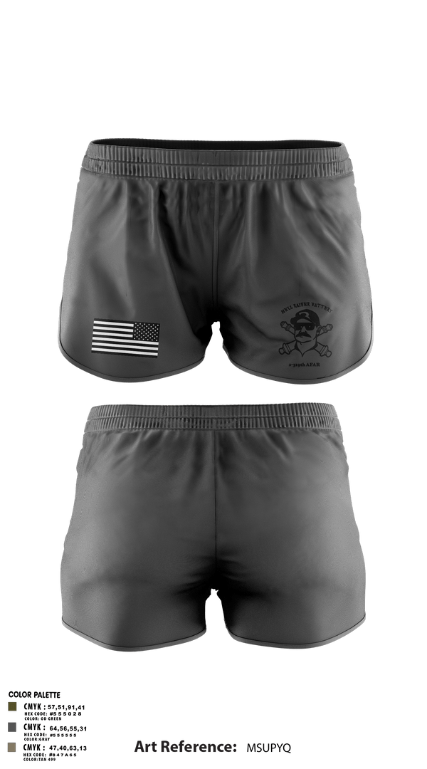 Ranger Panties, HHB 2-319 AFAR, Army, Teamtime, Team time, sublimation, custom sports apparel, team uniforms, spirit wear, spiritwear, sports uniforms, custom shirts, team store, custom team store, fundraiser sports, apparel fundraiser