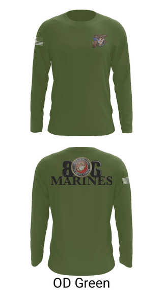 Long Sleeve Performance Shirt, 806 MarinesBoots and Badges of the South Plains, Fire Department, Teamtime, Team time, sublimation, custom sports apparel, team uniforms, spirit wear, spiritwear, sports uniforms, custom shirts, team store, custom team store, fundraiser sports, apparel fundraiser