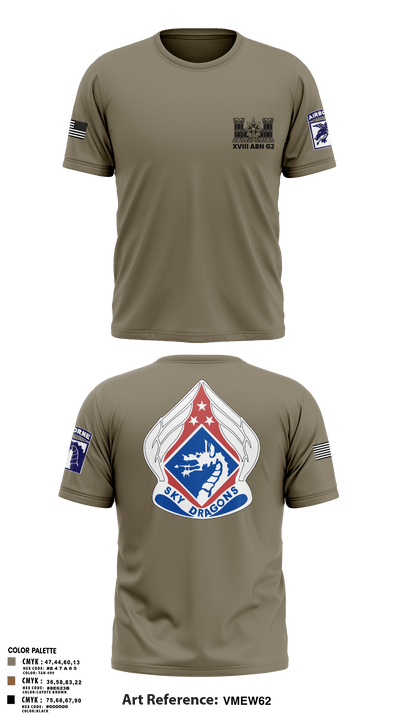 XVIII ABN G2 65000076 Short Sleeve Performance Shirt - 4
