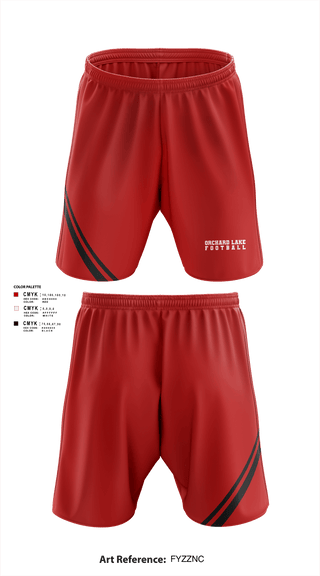 Athletic Shorts With Pockets, Orchard Lake St Mary’s, Football, Teamtime, Team time, sublimation, custom sports apparel, team uniforms, spirit wear, spiritwear, sports uniforms, custom shirts, team store, custom team store, fundraiser sports, apparel fundraiser