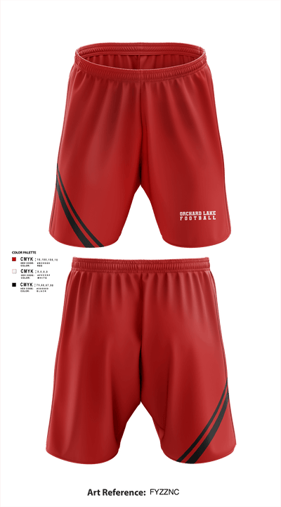 Orchard Lake St Mary’s 81903244 Athletic Shorts With Pockets - 1