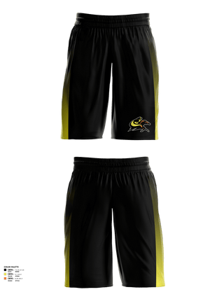 Mens Reversible Basketball Shorts, Bear River Bandits, Men's Basketball, Teamtime, Team time, sublimation, custom sports apparel, team uniforms, spirit wear, spiritwear, sports uniforms, custom shirts, team store, custom team store, fundraiser sports, apparel fundraiser