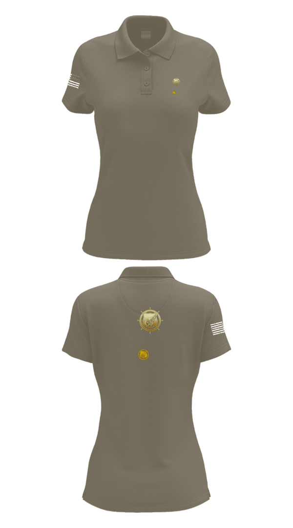 Women's Short Sleeve Performance Polo, 383rd MCT, Army, Teamtime, Team time, sublimation, custom sports apparel, team uniforms, spirit wear, spiritwear, sports uniforms, custom shirts, team store, custom team store, fundraiser sports, apparel fundraiser