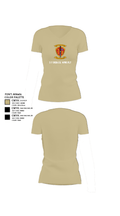 3/7 India Co. Wpns Plt 50459074 Women's Short Sleeve V-neck Shirt - 84