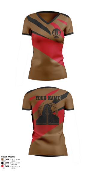 Women's Short Sleeve Vneck Shirt, ObieWan, , Teamtime, Team time, sublimation, custom sports apparel, team uniforms, spirit wear, spiritwear, sports uniforms, custom shirts, team store, custom team store, fundraiser sports, apparel fundraiser