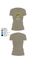 DS Davis 5549191 Women's Short Sleeve V-neck Shirt - 64