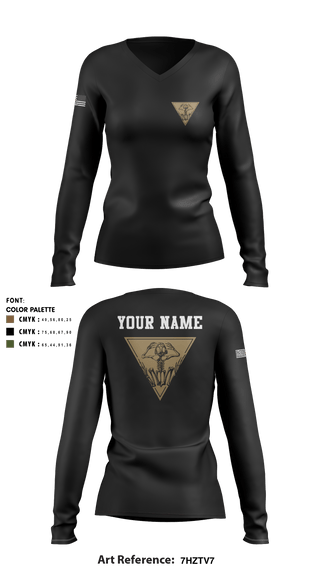 Women's Long Sleeve Vneck Shirt, Ghost Frogs, Golf, Teamtime, Team time, sublimation, custom sports apparel, team uniforms, spirit wear, spiritwear, sports uniforms, custom shirts, team store, custom team store, fundraiser sports, apparel fundraiser