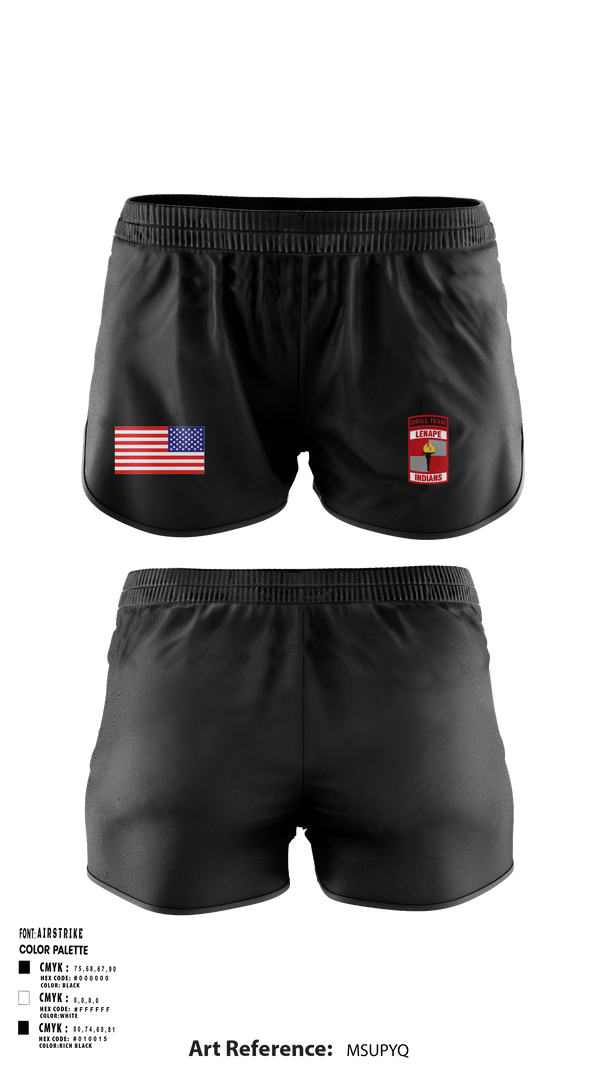 Ranger Panties, Lenape High School Army JROTC, , Teamtime, Team time, sublimation, custom sports apparel, team uniforms, spirit wear, spiritwear, sports uniforms, custom shirts, team store, custom team store, fundraiser sports, apparel fundraiser