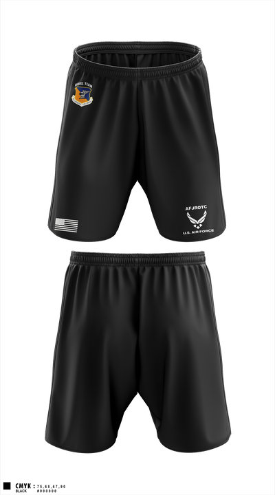 WBHS AFJROTC 46215478 Athletic Shorts With Pockets - 4