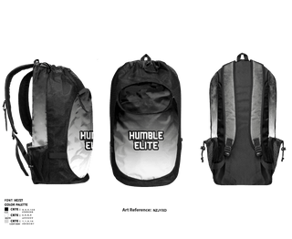 Gear Bag, Humble Elite, Men's Basketball, Teamtime, Team time, sublimation, custom sports apparel, team uniforms, spirit wear, spiritwear, sports uniforms, custom shirts, team store, custom team store, fundraiser sports, apparel fundraiser