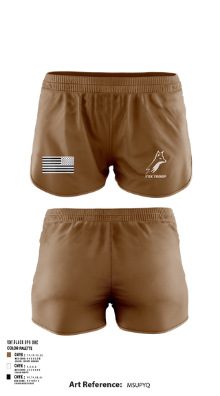 Ranger Panties, Fox troop, Army, Teamtime, Team time, sublimation, custom sports apparel, team uniforms, spirit wear, spiritwear, sports uniforms, custom shirts, team store, custom team store, fundraiser sports, apparel fundraiser