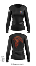 HHC, 311th (T)SC 14853900 Women's Long Sleeve V-neck Shirt - 101