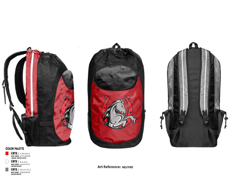 Gear Bag, Broncos, Football, Teamtime, Team time, sublimation, custom sports apparel, team uniforms, spirit wear, spiritwear, sports uniforms, custom shirts, team store, custom team store, fundraiser sports, apparel fundraiser