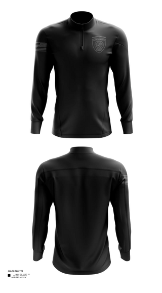 Kane County Investigations 37258126 Quarter Zip Jacket - 24