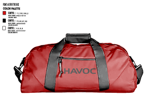 Duffle Bag, Havoc Company, 111th MI BDE, Army, Teamtime, Team time, sublimation, custom sports apparel, team uniforms, spirit wear, spiritwear, sports uniforms, custom shirts, team store, custom team store, fundraiser sports, apparel fundraiser