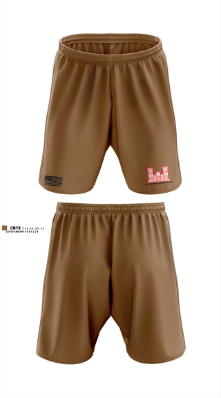 Athletic Shorts With Pockets, 836 Engineer Company SAPPER, , Teamtime, Team time, sublimation, custom sports apparel, team uniforms, spirit wear, spiritwear, sports uniforms, custom shirts, team store, custom team store, fundraiser sports, apparel fundraiser