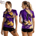 Lady Eagles 38011589 Short Sleeve Performance Shirt - 3