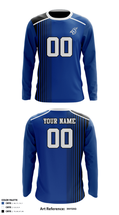 Thomas More University Volleyball 52444682 Long Sleeve Performance Shirt - 40