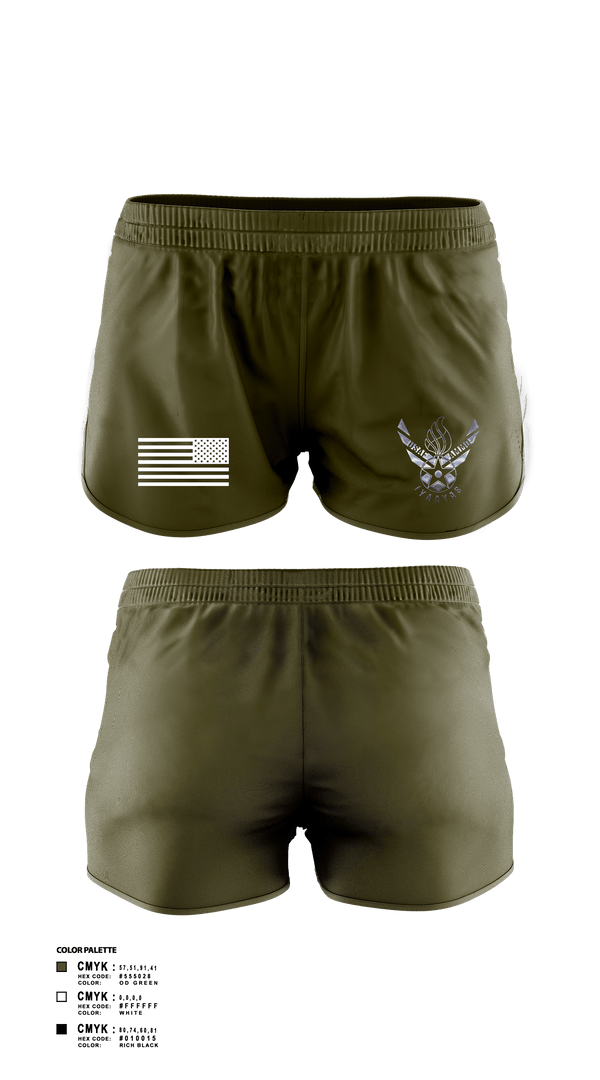Women's Shorts, 7th Munitions Sq, Air Force, Teamtime, Team time, sublimation, custom sports apparel, team uniforms, spirit wear, spiritwear, sports uniforms, custom shirts, team store, custom team store, fundraiser sports, apparel fundraiser