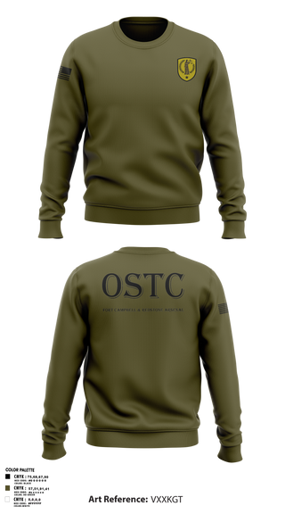 Crew Neck Sweatshirt, Fort Campbell & Redstone Arsenal - Office of Special Trial Counsel, , Teamtime, Team time, sublimation, custom sports apparel, team uniforms, spirit wear, spiritwear, sports uniforms, custom shirts, team store, custom team store, fundraiser sports, apparel fundraiser