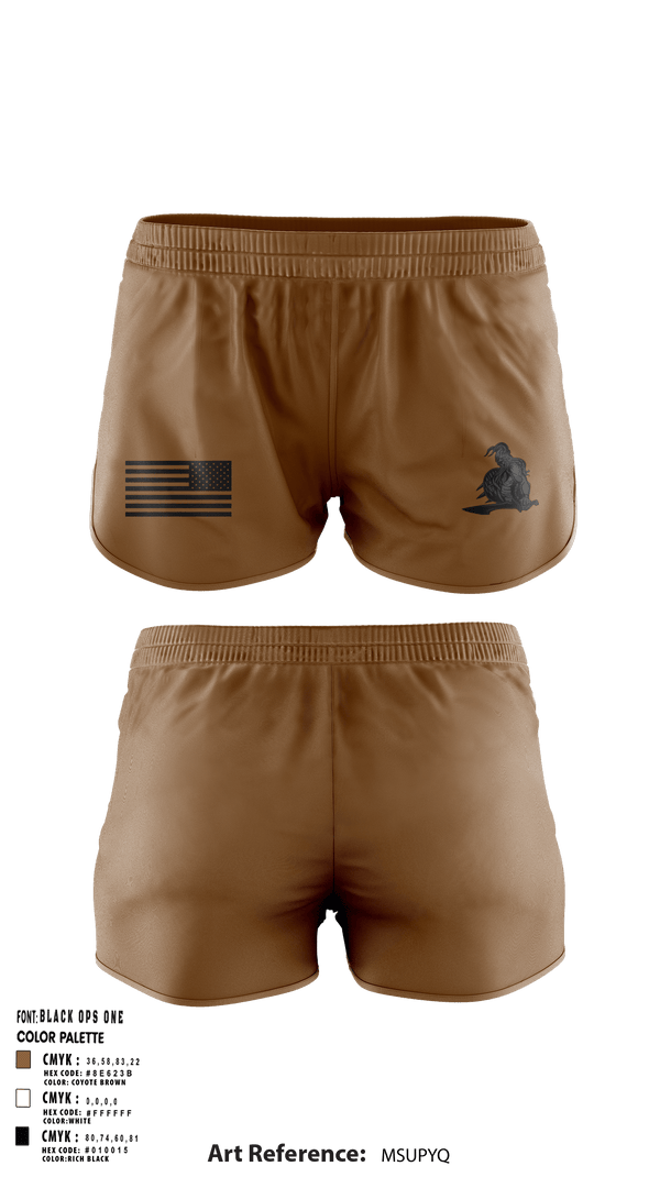 Ranger Panties, 11th Military Police Brigade HHC, Army, Teamtime, Team time, sublimation, custom sports apparel, team uniforms, spirit wear, spiritwear, sports uniforms, custom shirts, team store, custom team store, fundraiser sports, apparel fundraiser