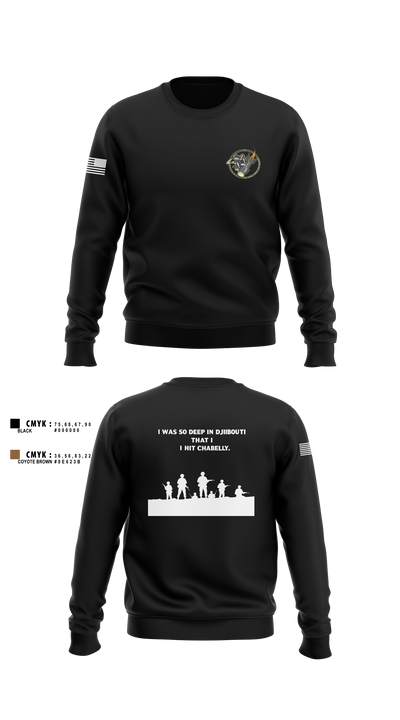 Eco 2/160th SOAR (Abn) 68833893 Crew Neck Sweatshirt - 1