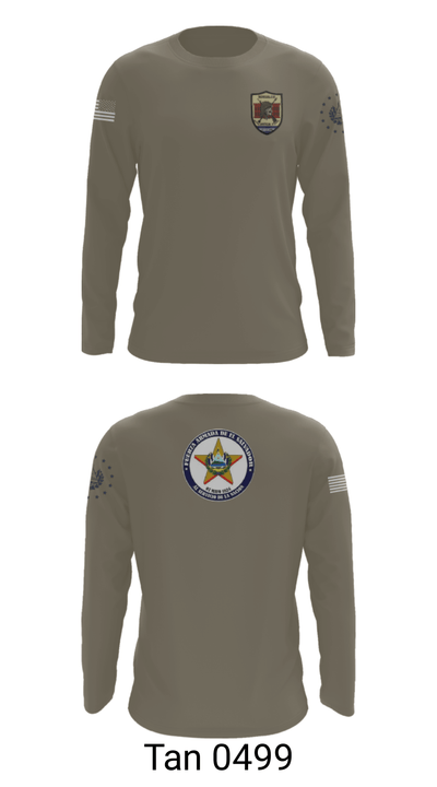 Battallion Nonualco 54860268 Long Sleeve Performance Shirt - 66