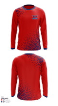 Niles Middle School Soccer 74220009 Long Sleeve Performance Shirt - 4