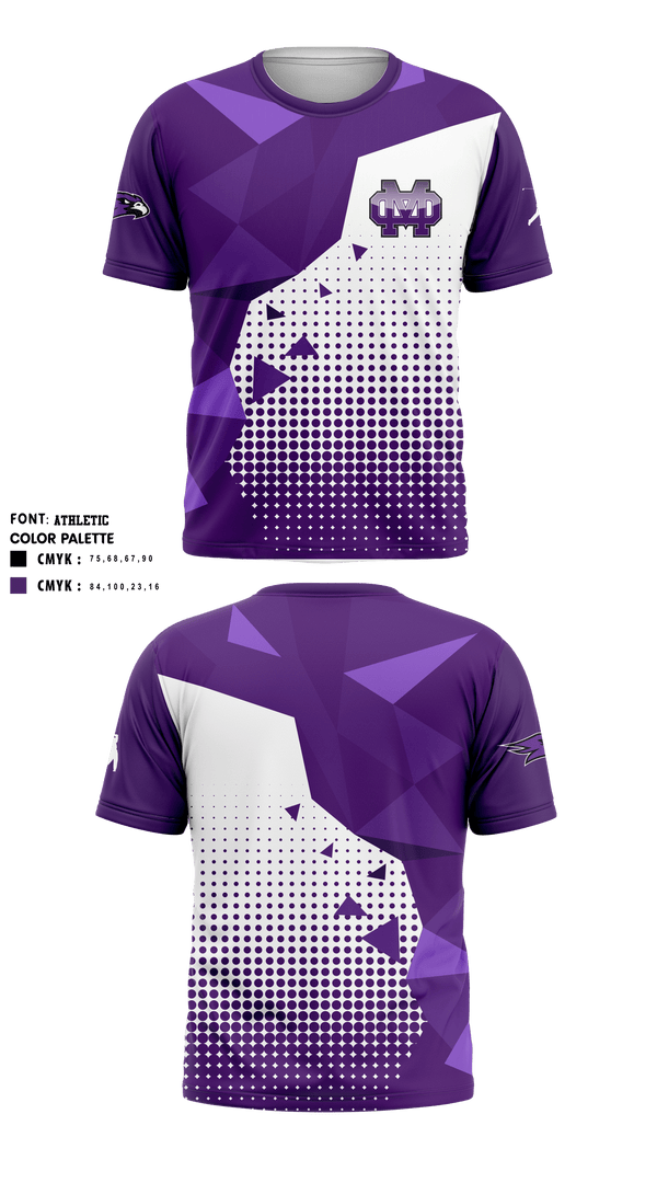 Mission Oak High School Golf 53851380 Short Sleeve Performance Shirt - 30 (1)