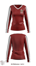 Riverside 3694750 Women's Long Sleeve V-neck Shirt - 1