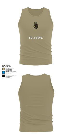 Tank Top, VQ-3 DET TRVS, Navy, Teamtime, Team time, sublimation, custom sports apparel, team uniforms, spirit wear, spiritwear, sports uniforms, custom shirts, team store, custom team store, fundraiser sports, apparel fundraiser