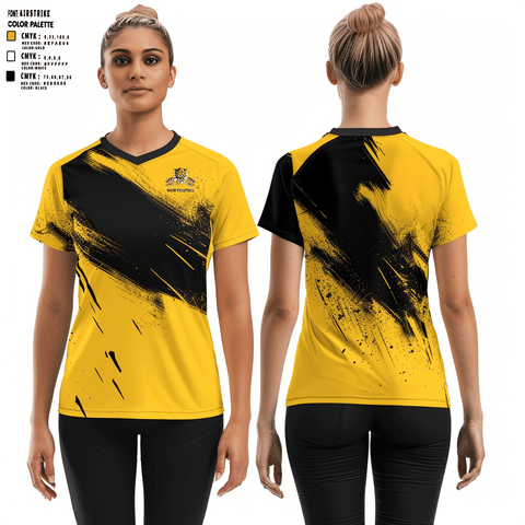 Women's Short Sleeve Vneck Shirt, Haven High School Volleyball, Women's Volleyball, Teamtime, Team time, sublimation, custom sports apparel, team uniforms, spirit wear, spiritwear, sports uniforms, custom shirts, team store, custom team store, fundraiser sports, apparel fundraiser