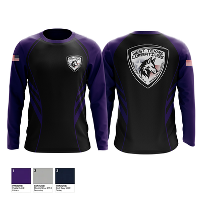 West Texas Combatives 59550585 Long Sleeve Rash Guard Shirt - 27