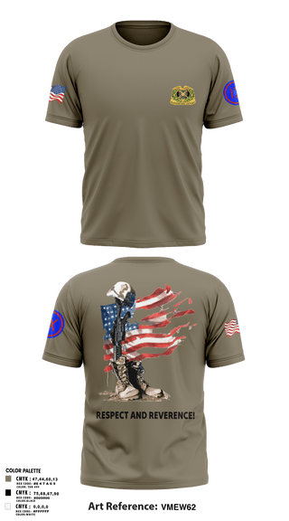 Short Sleeve Performance Shirt, 962D QUARTERMASTER COMPANY (MORTUARY AFFAIRS), Army, Teamtime, Team time, sublimation, custom sports apparel, team uniforms, spirit wear, spiritwear, sports uniforms, custom shirts, team store, custom team store, fundraiser sports, apparel fundraiser