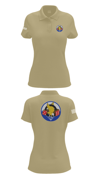 Women's Short Sleeve Performance Polo, 506th PIR, Army, Teamtime, Team time, sublimation, custom sports apparel, team uniforms, spirit wear, spiritwear, sports uniforms, custom shirts, team store, custom team store, fundraiser sports, apparel fundraiser