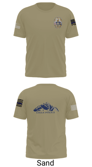 Old School Cotton Feel Shirt, Eagle Police Department, Police, Teamtime, Team time, sublimation, custom sports apparel, team uniforms, spirit wear, spiritwear, sports uniforms, custom shirts, team store, custom team store, fundraiser sports, apparel fundraiser