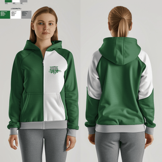 Zip Hoodie, Burley High School Volleyball, Women's Volleyball, Teamtime, Team time, sublimation, custom sports apparel, team uniforms, spirit wear, spiritwear, sports uniforms, custom shirts, team store, custom team store, fundraiser sports, apparel fundraiser