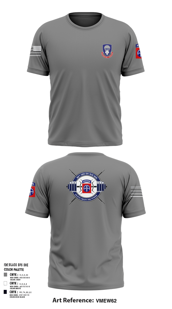Short Sleeve Performance Shirt, 82nd ADSB H2F, Army, Teamtime, Team time, sublimation, custom sports apparel, team uniforms, spirit wear, spiritwear, sports uniforms, custom shirts, team store, custom team store, fundraiser sports, apparel fundraiser