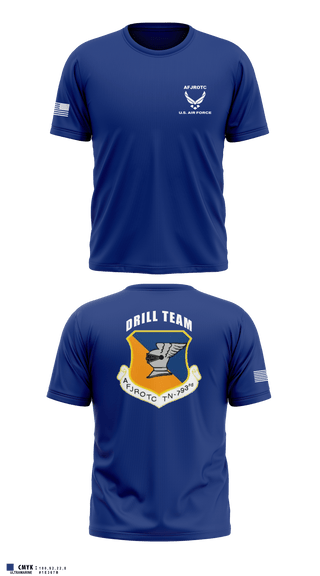 Short Sleeve Performance Shirt, WBHS AFJROTC, Air Force, Teamtime, Team time, sublimation, custom sports apparel, team uniforms, spirit wear, spiritwear, sports uniforms, custom shirts, team store, custom team store, fundraiser sports, apparel fundraiser