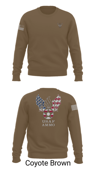 Crew Neck Sweatshirt, 7th Munitions Sq, Air Force, Teamtime, Team time, sublimation, custom sports apparel, team uniforms, spirit wear, spiritwear, sports uniforms, custom shirts, team store, custom team store, fundraiser sports, apparel fundraiser