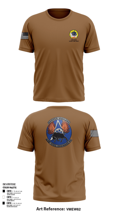 106 CES 5778976 Short Sleeve Performance Shirt - 1