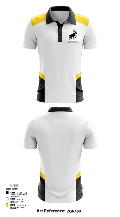 Highland High School Volleyball 70212613 Short Sleeve Performance Polo - 119