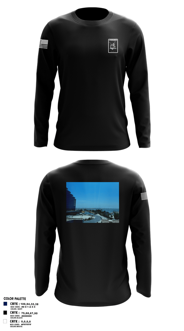 Long Sleeve Performance Polo, VQ-1, Navy, Teamtime, Team time, sublimation, custom sports apparel, team uniforms, spirit wear, spiritwear, sports uniforms, custom shirts, team store, custom team store, fundraiser sports, apparel fundraiser