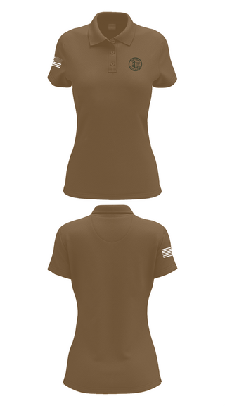 Women's Short Sleeve Performance Polo, H Troop 3/278 ACR, , Teamtime, Team time, sublimation, custom sports apparel, team uniforms, spirit wear, spiritwear, sports uniforms, custom shirts, team store, custom team store, fundraiser sports, apparel fundraiser