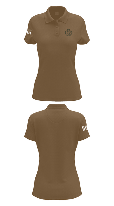 H Troop 3/278 ACR 93577618 Women's Short Sleeve Performance Polo  - 15