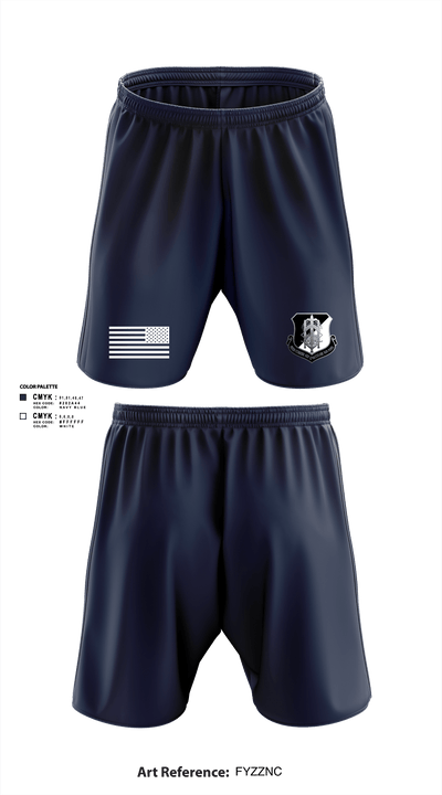 Operations Division Midtown: Community Response Team 21010699 Athletic Shorts With Pockets - 1