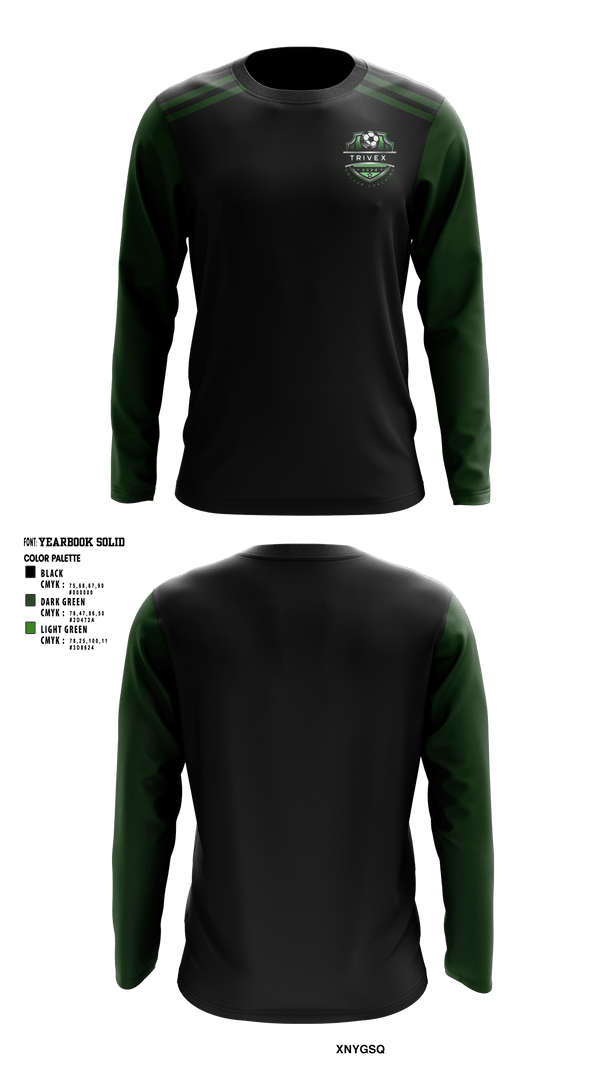 Long Sleeve Performance Shirt, Trivex, Men's Soccer, Teamtime, Team time, sublimation, custom sports apparel, team uniforms, spirit wear, spiritwear, sports uniforms, custom shirts, team store, custom team store, fundraiser sports, apparel fundraiser