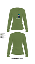 SMW 777 26525644 Women's Long Sleeve V-neck Shirt - 42