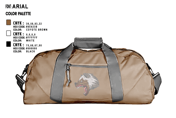 Duffle Bag, Wolverines, Army, Teamtime, Team time, sublimation, custom sports apparel, team uniforms, spirit wear, spiritwear, sports uniforms, custom shirts, team store, custom team store, fundraiser sports, apparel fundraiser