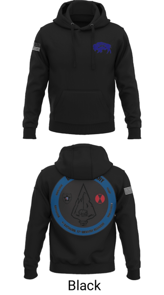 Hoodie, Battle company 1-17IN, Army, Teamtime, Team time, sublimation, custom sports apparel, team uniforms, spirit wear, spiritwear, sports uniforms, custom shirts, team store, custom team store, fundraiser sports, apparel fundraiser